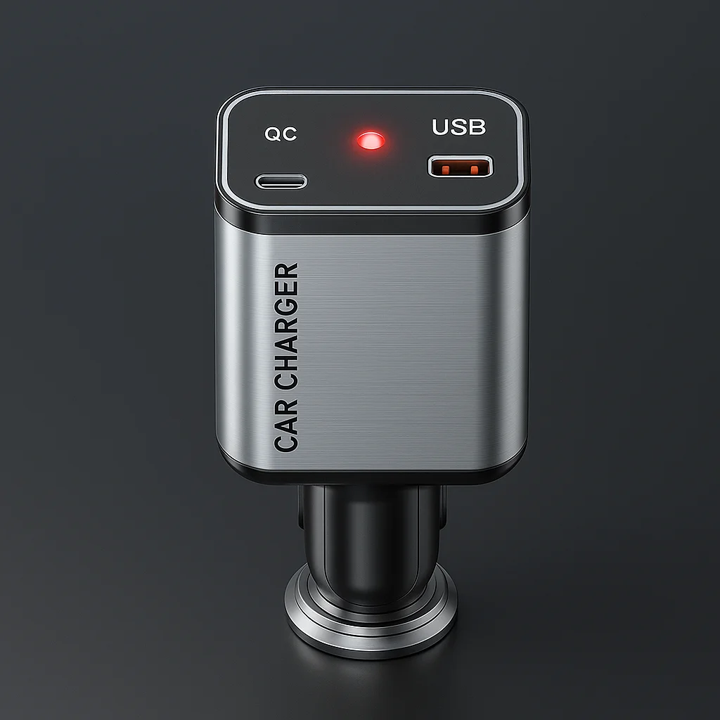 Auto Retractable Car Charger